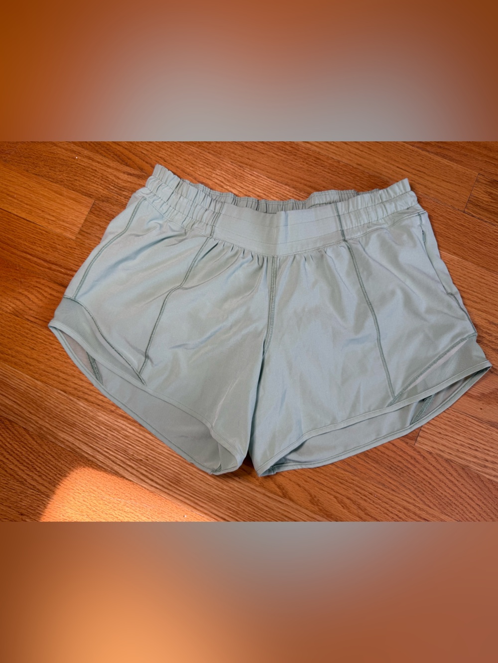 lululemon athletica Women’s Sage Green Athletic Shorts